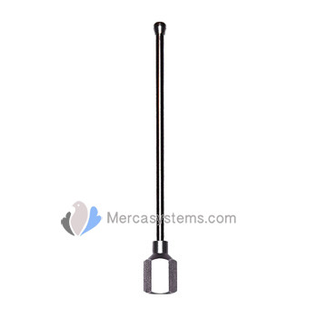 Steel Crop Needle (long, thick and straight)