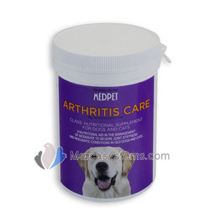 MedPet Arthritis Care 60 tabs, nutritional supplement to manage the symptoms of bones and joint conditions.