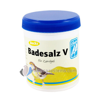 Bath salts for canary and cage birds: Backs Badesalz V 300gr, (bath salts for care and disinfection of plumage)