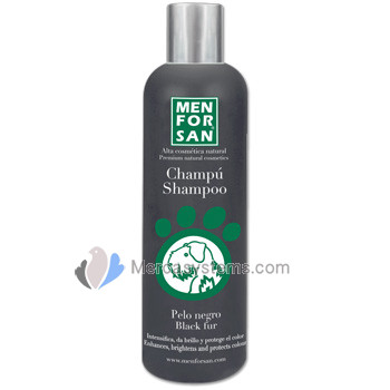 Men For San Black Fur Shampoo 300ml for Dogs