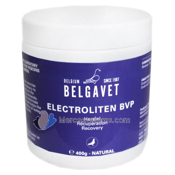 BelgaVet Electroliten BVP 400gr (Electrolitos super concentrados), para palomas de competición 