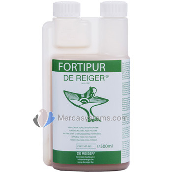 DE Reiger Fortipur Plus (disinfecting and energy tonic). Racing Pigeons Products