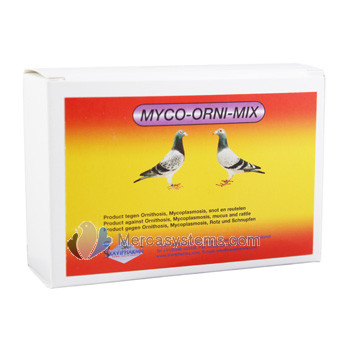 Travipharma Myco-Orni-Mix; Box 10x10gr (ornithosis, mycoplasmosis, mucus and rattle.)