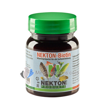 Nekton Biotin 35gr (stimulates the growth of feathers). For birds