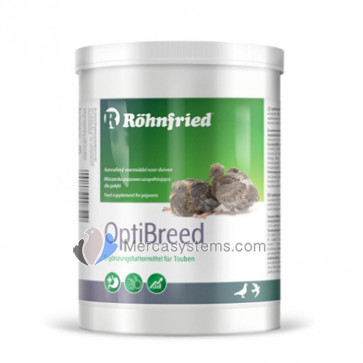 Rohnfried Optibreed 1Kg (Improves the growth of young pigeons) For pigeons and birds