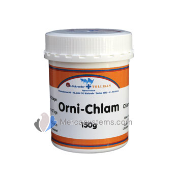 Tollisan Orni-Chlam 100 gr, (tratamiento contra la ornitosis y clamidia). palomas y pájaros