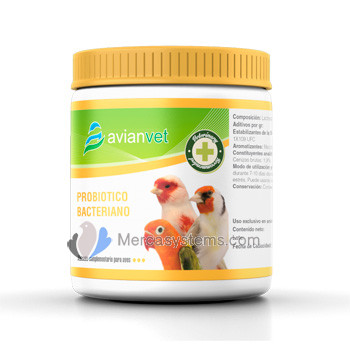 Avianvet Bacterial Probiotic 125gr, (Improves and stimulates the intestinal flora)