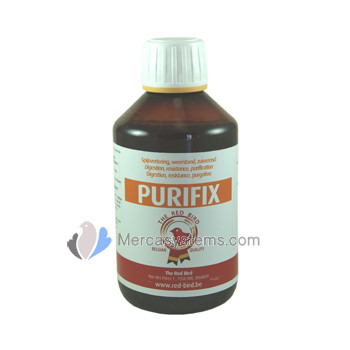 Racing Pigeons Store: The Red Pigeon Purifix 1L, (It purifies the body, enhances immunity and resistance)