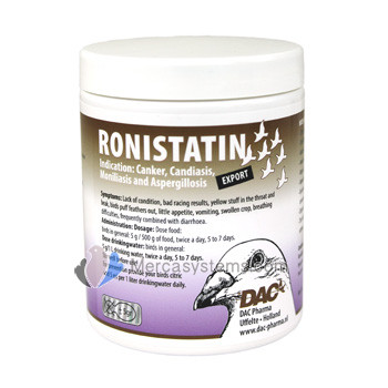 Dac Ronistatin 100gr, (tricomoniasis and Fungi). For Pigeons and Birds