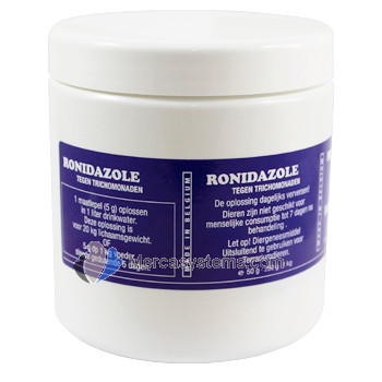 BVP Ronidazole 5% 250g (Trichomoniasis Canker). Pigeons and Birds Products