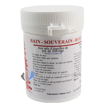Bath Salts Souveraine 150g "by Colman" (Extract of Norwegian pine tree needles.)