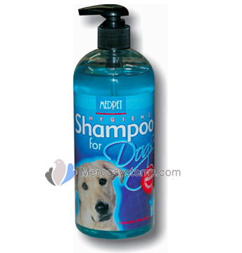 MedPet Shampoo Oil 500 ml, (a NEW high-quality biodegradable hygiene shampoo, containing the patented ingredient Microtol) For dogs