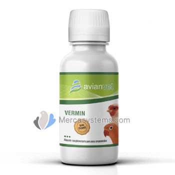 Avianvet Vermin 15ml (Treatment and prevention of intestinal parasites in birds)