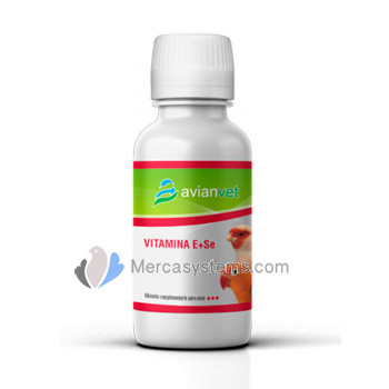 Avianvet Vitamin E + SE 100ml, (Vitamin E enriched with Selenium for breeding)