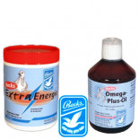Pigeons products: Saving Pack: Backs Entra Energy + Omega Plus Oill, the perfect combination