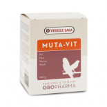 Versele-Laga Muta-Vit 200gr, Mezcla especial de vitaminas, aminoácidos y oligoelementos. Para pájaros de jaula